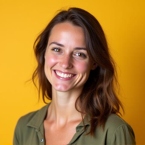 Porträt von Anna Müller, Produktdesignerin und Workshop-Leiterin